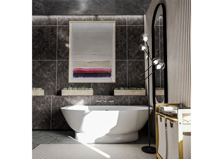 Ванна зі штучного каменю Studio Stone Odet181х100 ODE181100 RAL 6005
