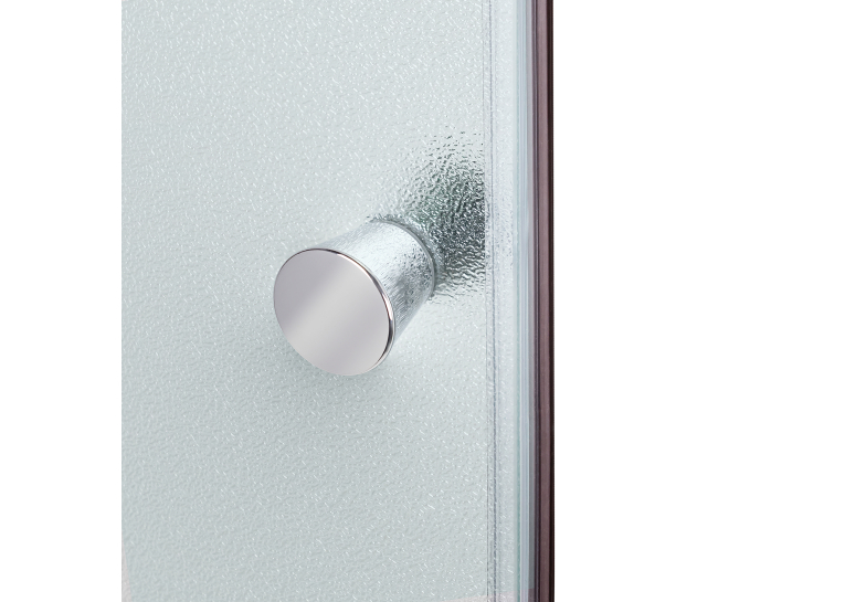 Душовий бокс Lidz Tani SB90x90.SAT.LOW.FR, скло Frost 4 мм