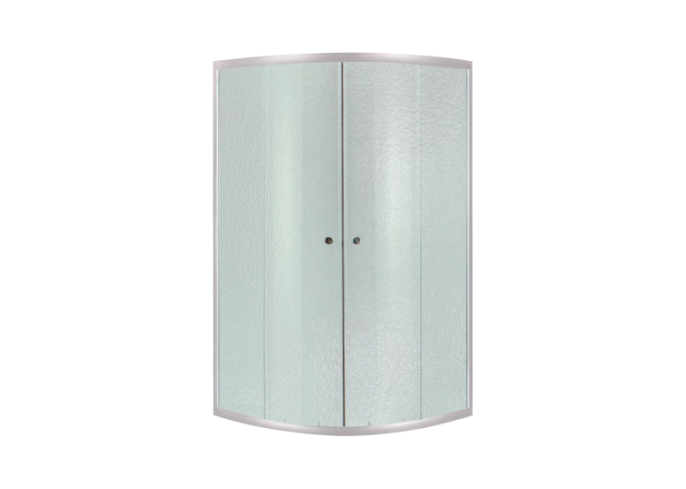 Душова кабіна Lidz Latwa SC90x90.SAT.LOW.FR, скло Frost 4 мм без піддона LLSC9090SATLOWFR2