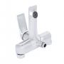 Змішувач для ванни Qtap Vlasta New (з душовим гарнітуром) Chrome QTVLA259CRM45642