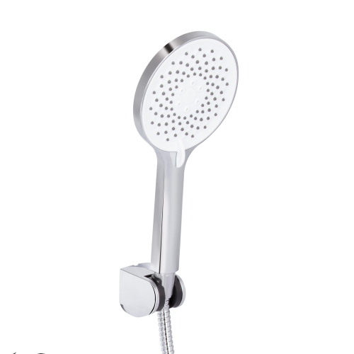 Смеситель для ванной Qtap Vlasta New (с душевым гарнитуром) Chrome QTVLA259CRM45642