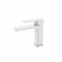 Смеситель для раковины Qtap Gemini Chrome/White QTGEM270CRW45675