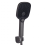 Змішувач для ванни Qtap Gemini (з душовим гарнітуром) Gunmetal Black PVD QTGEM259GMB45684