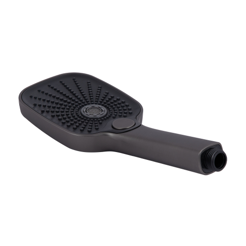 Змішувач для ванни Qtap Gemini (з душовим гарнітуром) Gunmetal Black PVD QTGEM259GMB45684