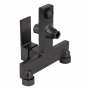 Змішувач для ванни Qtap Gemini (з душовим гарнітуром) Gunmetal Black PVD QTGEM259GMB45684