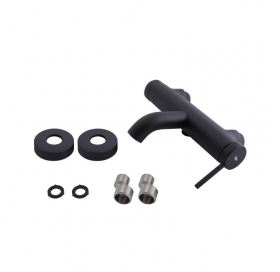 Змішувач для ванни Qtap Robin Black Matt QTROB3060102B