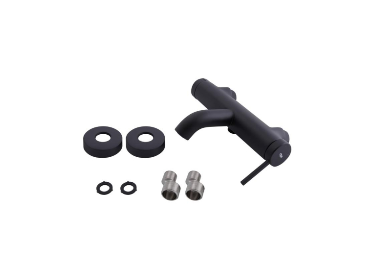 Змішувач для ванни Qtap Robin Black Matt QTROB3060102B