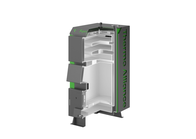 Котел твердопаливний сталевий Thermo Alliance Ferrum Plus V 4.0 FSF+ 26 FP26V40