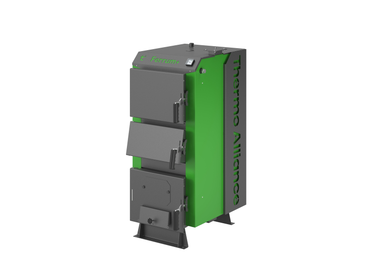 Котел твердопаливний сталевий Thermo Alliance Ferrum Plus V 4.0 FSF+ 26 FP26V40