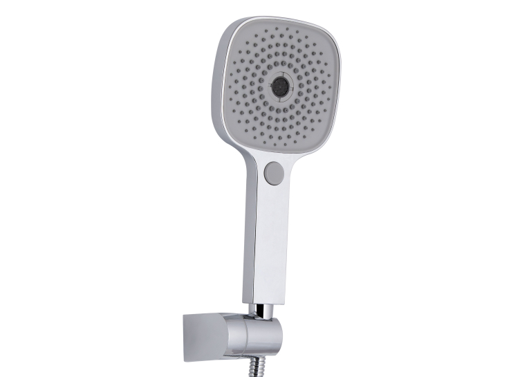 Змішувач для ванни Qtap Swan Eco з довгим поворотним виливом (з душовим гарнітуром) Chrome QTSWA2601CRM45533