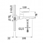 Смеситель для ванны Qtap Jay (с душевым гарнитуром) Chrome/White QTJAY259CRW45553