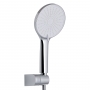 Смеситель для ванны Qtap Jay (с душевым гарнитуром) Chrome/White QTJAY259CRW45553