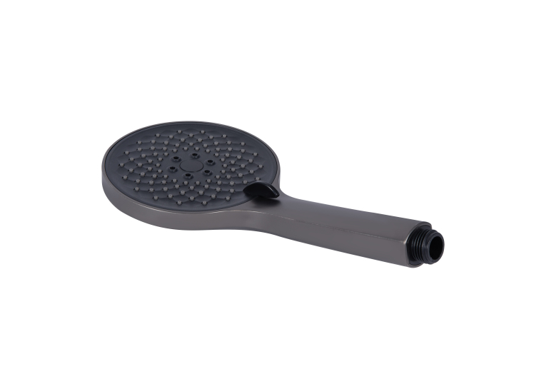 Змішувач для ванни Qtap Vlasta New (з душовим гарнітуром) Gunmetal Black PVD QTVLA259GMB45643