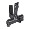 Змішувач для ванни Qtap Vlasta New (з душовим гарнітуром) Gunmetal Black PVD QTVLA259GMB45643