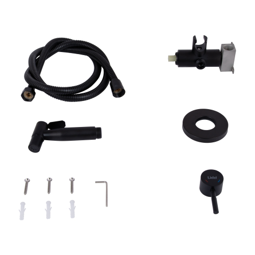 Набір гігієнічного душу Lidz Aria 111 Black LDARI111BLA46107