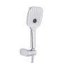 Змішувач для ванни Qtap Tern (c душевым гарнитуром) Chrome QTTER259CRM47586