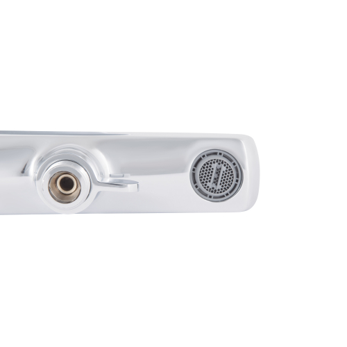 Змішувач для ванни Qtap Tern (c душевым гарнитуром) Chrome QTTER259CRM47586