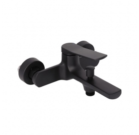 Змішувач для ванни Qtap Slavonice Black Matt QTSLA259BLM45918