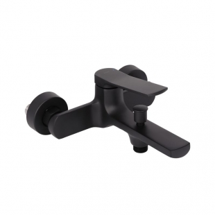 Змішувач для ванни Qtap Slavonice Black Matt QTSLA259BLM45918