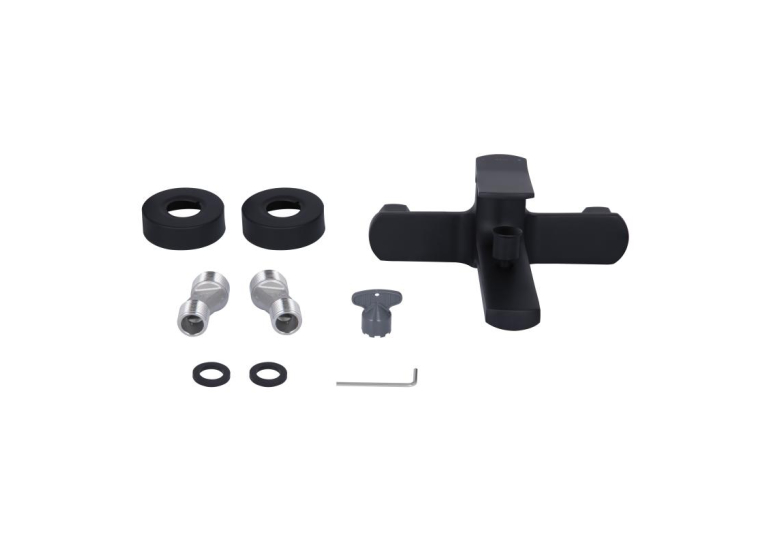 Змішувач для ванни Qtap Slavonice Black Matt QTSLA259BLM45918