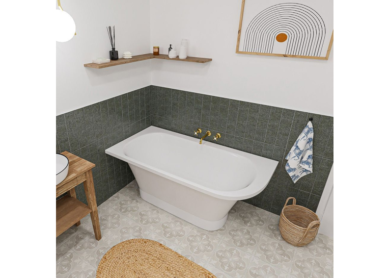 Ванна зі штучного каменю Studio Stone Caura L 180*80 CUL180080