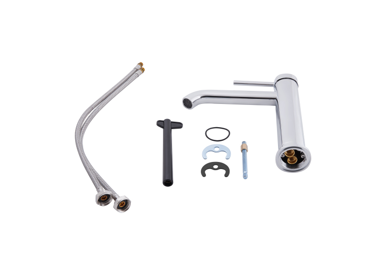 Змішувач для раковини Qtap Robin Chrome QTROB1060M102C