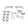Душевая кабина Lidz Wawel SC100x80.SAT.LOW.FR, стекло Frost 5 мм без поддона LWASC10080SATLOWFR2