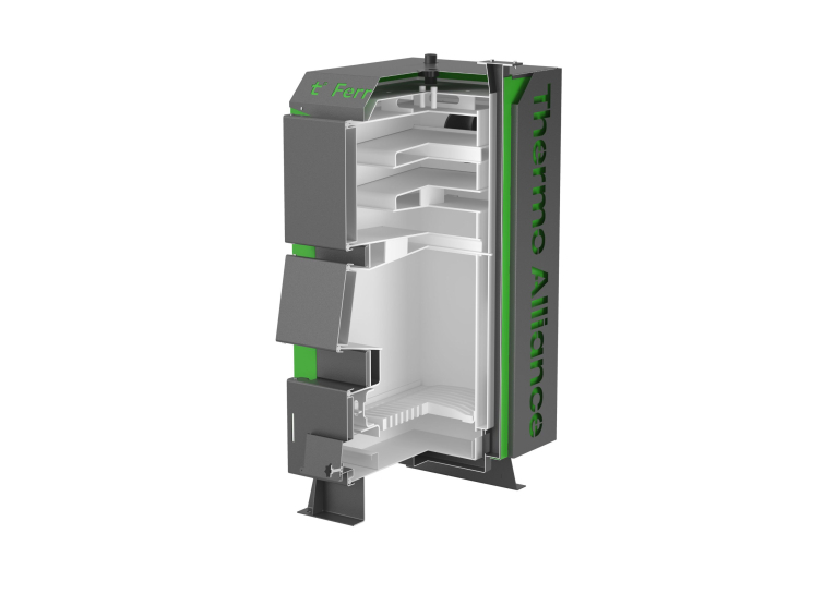 Котел твердопаливний сталевий Thermo Alliance Ferrum Plus V 4.0 FSF+ 16 FerrumPFSFP16V40