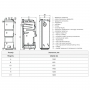 Котел твердотопливный стальной Thermo Alliance Vulcan Plus V 4.0 VPSFW 50 VPSFW50V40