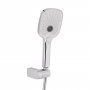 Смеситель для ванны с длинным поворотным изливом Qtap Tern (с душевым гарнитуром) Хром QTTER260CRM47587