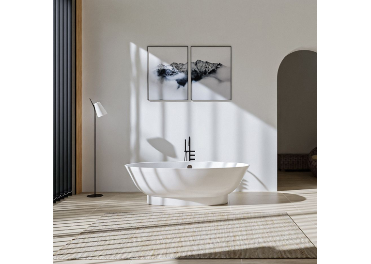 Ванна из искусственного камня Studio Stone "Seine"181*99 SEI181099