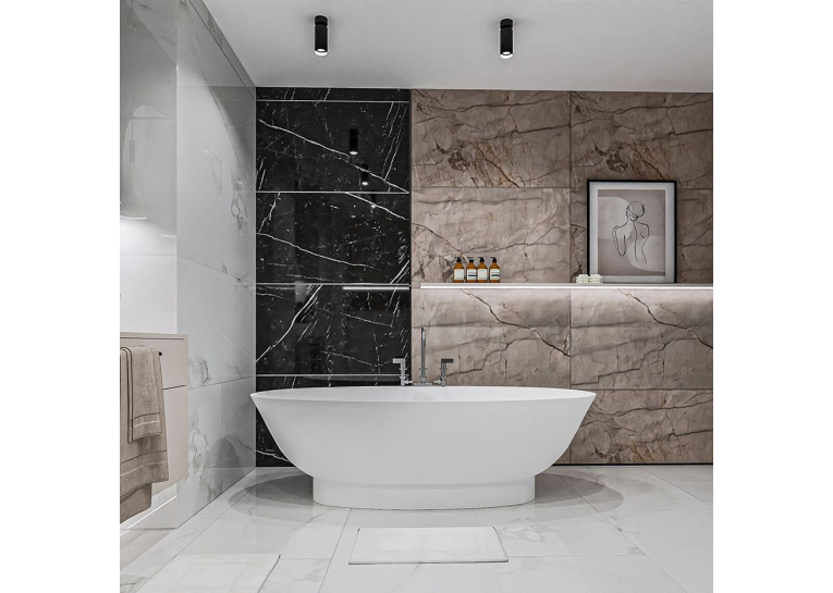 Ванна из искусственного камня Studio Stone "Seine"181*99 SEI181099