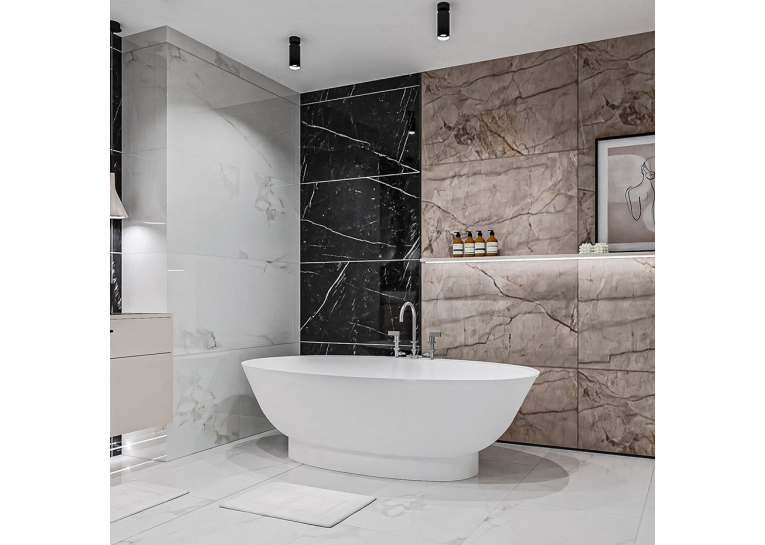 Ванна из искусственного камня Studio Stone "Seine"181*99 SEI181099