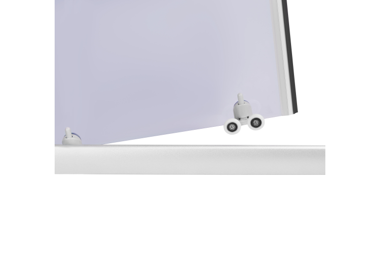 Душова кабіна Lidz Wawel SC80x80.SAT.LOW.GR, скло тоноване 4 мм без піддона LWASC8080SATLOWGR2