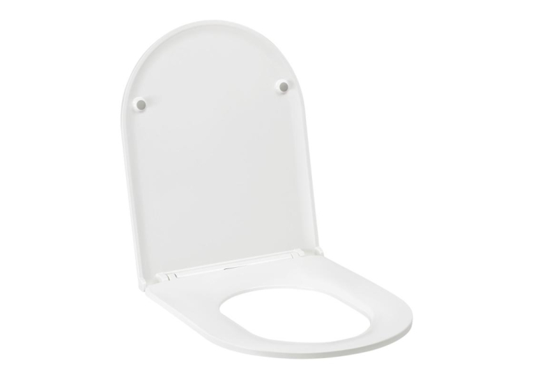 Унитаз подвесной Qtap Robin New безободковый с сиденьем Soft-close QT1333046EUQW