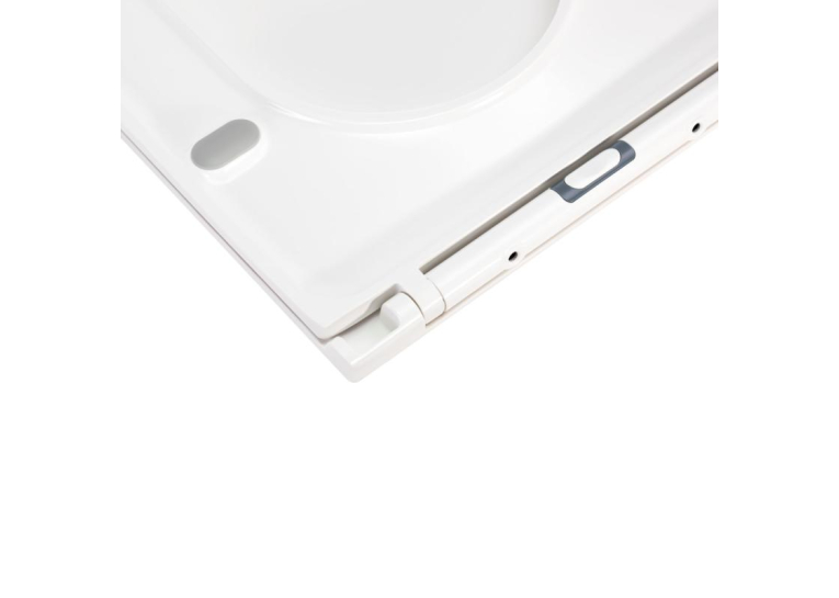Унитаз подвесной Qtap Robin New безободковый с сиденьем Soft-close QT1333046EUQW