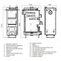 Котел твердотопливный стальной Thermo Alliance Ferrum Plus V 4.0 FSF+ 20 FSFPLUS20V40