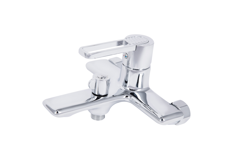 Змішувач для ванни Qtap Taurus (з душовим гарнітуром) Chrome QTTAU259CRM45661