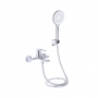 Смеситель для ванной Qtap Taurus (с душевым гарнитуром) Chrome QTTAU259CRM45661