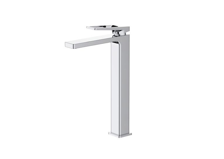 Змішувач для раковини Qtap Gemini Loop Chrome високий QTGEM269CRM45700