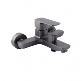 Смеситель для ванны  Qtap Lipno QTNH3023101DG + душевой комплект (QTRUCA145S1GRP+QTHADPVC160G+QT829910842854GRP)