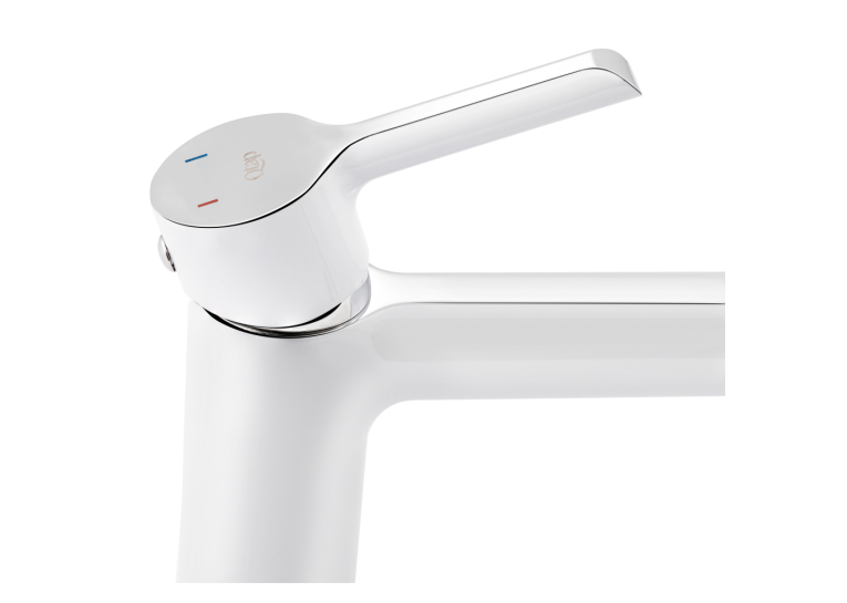 Змішувач для раковини Qtap Grand White QTGRAWCR001F