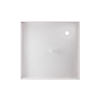 Душова кабіна Lidz Wawel SC90x90.SAT.LOW.FR, скло Frost 4 мм + піддон Mazur LWASC9090SATLOWFR2SET