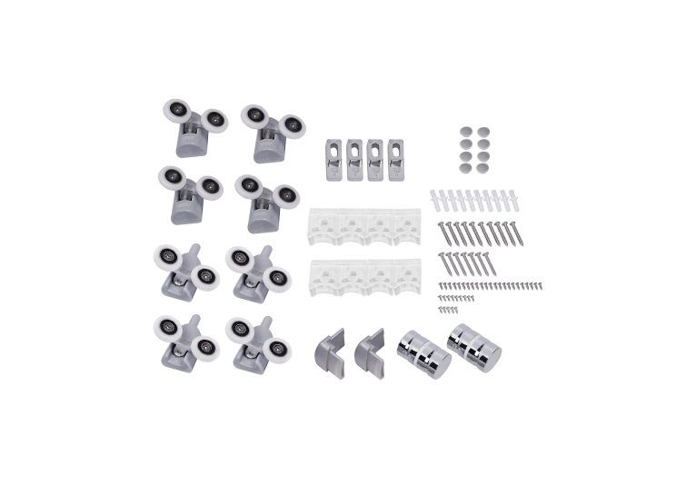 Душевая кабина Lidz Wawel SC90x90.SAT.LOW.FR, стекло Frost 4 мм + поддон Mazur LWASC9090SATLOWFR2SET
