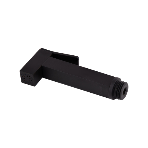 Набор для гігієнічного душу Qtap Inspai-Varius прямокутний Black Matt QT259710842859NB