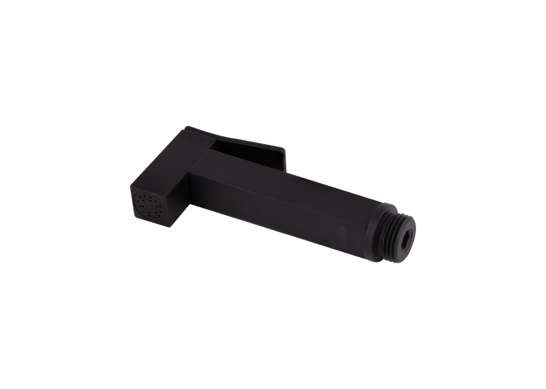 Набор для гігієнічного душу Qtap Inspai-Varius прямокутний Black Matt QT259710842859NB