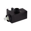 Набор для гігієнічного душу Qtap Inspai-Varius прямокутний Black Matt QT259710842859NB