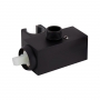 Набор для гігієнічного душу Qtap Inspai-Varius прямокутний Black Matt QT259710842859NB