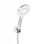 Смеситель для ванны Qtap Cardinal (с душевым гарнитуром) Chrome QTCAR259CRM45656