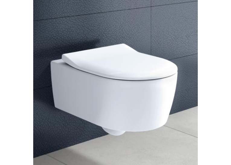 Унитаз подвесной Villeroy & Boch Avento 5656RS01 SlimSeat Soft-closing